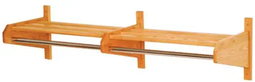 Best Double Hat And Coat Rack By Wooden Mallet