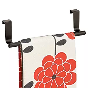 Best Mdesign Over-The-Cabinet Kitchen Dish Towel Bar Holder