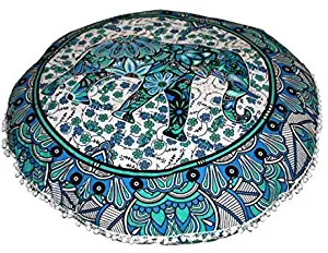 Best Colorful Pouf Ottoman With Insert