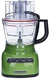 KitchenAid RKFP0722GA 7-Cup Food Processor with Exact Slice System - Green Apple (Renewed)