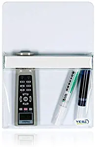 Magnetic Pen Holder for Refrigerator with Strong Magnetic Back - Dry Erase Marker Holder Ideal for Whiteboard, Fridge - Pencil Cup (Large, White)