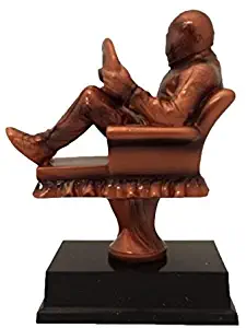 Decade Awards Racing Fantasy Armchair Trophy - Race Driver Armchair Award - 6.5 Inch Tall - Customize Now