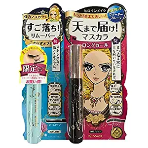 Isehan Kiss Me Heroine Make Long & Curl & Super Water Proof Mascara + Kiss Me Speedy Mascara Remover