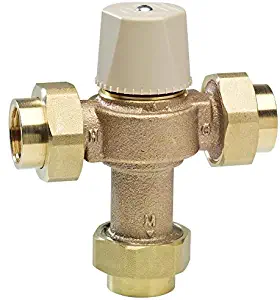 Watts LFMMVM1-UT 1/2" Lead Free Thermostatic Mixing Valve