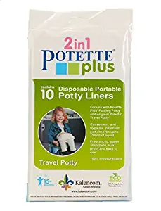 Kalencom Potette Plus On The Go Potty Liner Re-Fills 10-Pack