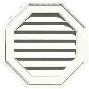 BUILDERS EDGE 1.20E+11 22" Octagon Gable Vent, White