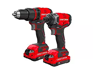 CRAFTSMAN CMCK210C2 V20 Brushless Compact 2 Tool Combo Kit