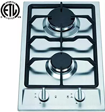 Ramblewood high efficiency 2 burner gas cooktop(Natural Gas), GC2-43N