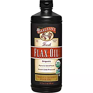 Barlean’s Fresh Organic Flax Oil, 32-oz