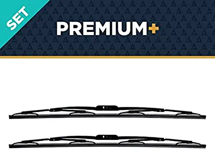 AutoTex M6Pro Premium Windshield Wiper Blade, 2 Pack (22" & 20")