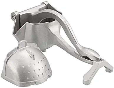 RUGU Silver Metal Manual Juicer Fruit Squeezer Juice Squeezer Lemon Orange Juicer Press Household Multifunctional Juicer