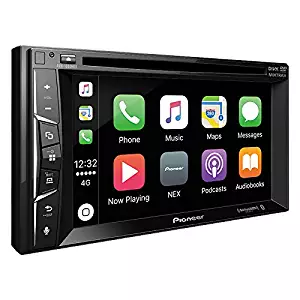 Pioneer AVH-1300NEX Multimedia DVD Receiver with 6.2" WVGA Display/Apple CarPlay/Built-in Bluetooth/SiriusXM-Ready/AppRadio Mode +