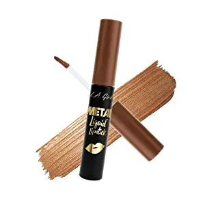 L.A Girl Metal Liquid Lipstick (Sating Gold)