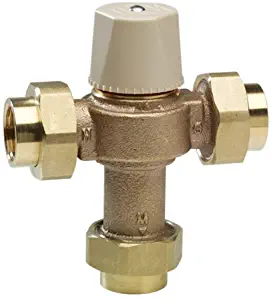 Watts LFMMVM1-US 1/2" Lead Free Thermostatic Mixing Valve