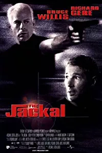 THE JACKAL MOVIE POSTER 2 Sided ORIGINAL 27x40 BRUCE WILLIS RICHARD GERE