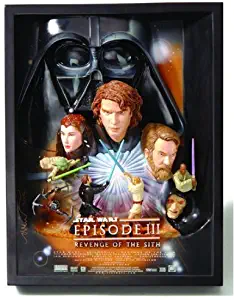 Star Wars: Episode III - Revenge of the Sith 3-D Movie Poster Sculpture Style - A Best Buy Exclusive! by CollectibleWizard