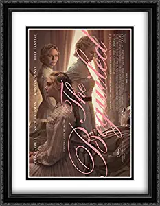 The Beguiled 28x36 Double Matted Large Large Black Ornate Framed Movie Poster Art Print