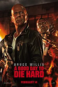 A GOOD DAY TO DIE HARD MOVIE POSTER 1 Sided ORIGINAL 27x40 BRUCE WILLIS