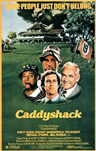 (27x40) Caddyshack Chevy Chase Bill Murray Movie Poster