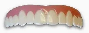 Imako Cosmetic Teeth 1 Pack. (Large, Natural) Uppers Only- Arrives Flat. Fit at Home Do it Yourself Smile Makeover!