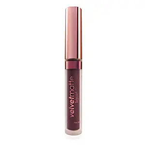 LA Splash Cosmetics Waterproof Liquid to Matte Lipstick - VelvetMatte The Moisturizing Collection (Razzberry Crumble)