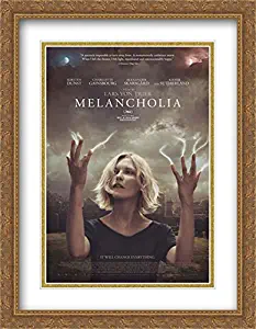 Melancholia 28x36 Double Matted Large Large Gold Ornate Framed Movie Poster Art Print