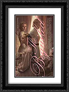 The Beguiled 18x24 Double Matted Black Ornate Framed Movie Poster Art Print