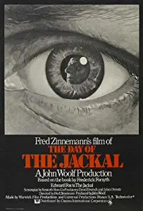 The Day of the Jackal Poster Movie UK 11x17 Edward Fox Alan Badel Tony Britto...