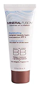 MINERAL FUSION All In One Mineral Beauty Balm Illuminating Spf 9, 2 Ounce