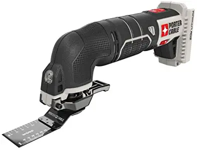 PORTER-CABLE 20V MAX Oscillating Tool with 11-Piece Accessories, Tool Only (PCC710B)