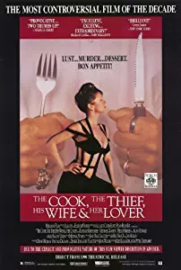 The Cook Thief, His Wife and Her Lover POSTER Movie (27 x 40 Inches - 69cm x 102cm) (1990) (Style B)