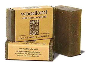 River Soap, Soap Woodland Hemp Oil, 4.5 Ounce