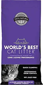 World's Best Cat Litter, Scented Clumping Litter Formula for Multiple Cats, 28-Pounds