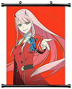 ROUNDMEUP Darling in The Franxx Anime Fabric Wall Scroll Poster (32x43) Inches [A] DarlingFranxxV2-14(L)