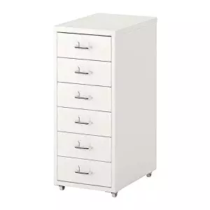 IKEA 102.510.45 Helmer Drawer Unit, 11x27 1/8"", White