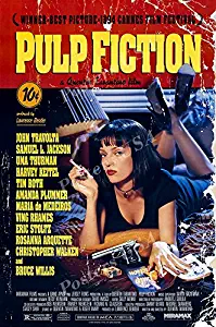 Ship from USA - Pulp Fiction Movie Poster Glossy Finish Made in USA - MOV107 (16