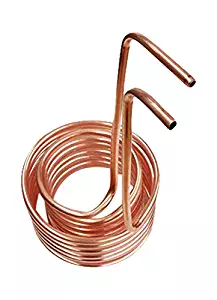 Quick Chill Double Coil Immersion Chiller with 3/8" Tubing, Copper