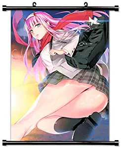 ROUNDMEUP Darling in The Franxx Anime Fabric Wall Scroll Poster (16x23) Inches [A] DarlingFranxxV2-5