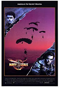 Pop Culture Graphics Navy Seals Poster 27x40 Charlie Sheen Michael Biehn Joanne Whalley