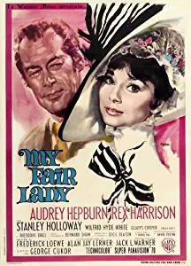 My Fair Lady POSTER Movie (27 x 40 Inches - 69cm x 102cm) (1964) (Italian Style E)