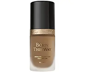 Too Faced Born This Way Paraben Free and Oil-free Foundation - Full, Undetectable Coverage (Caramel)