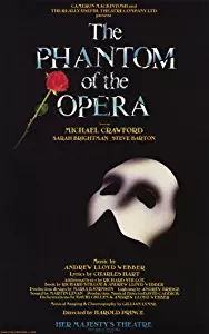 Phantom of the Opera, The (Broadway) 11 x 17 Broadway Show Poster