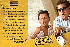 The Wolf of Wall Street Poster Awesome (36"x24")