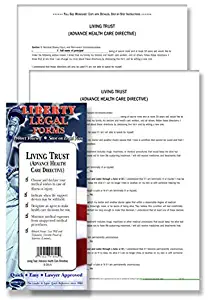 Living Trust - Advance Health Care Directive Legal Forms Kit - USA -