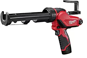 Milwaukee Electric Tool 2441-21 M12 Caulk Gun Kit, 12 V