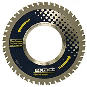 Exact Tool 7010486 TCT 140 5-1/2" Blade for Steel, Copper & Plastics