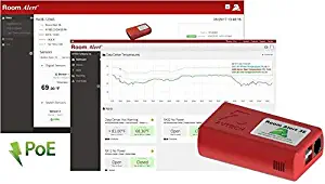 Room Alert 3E Temperature & Environment Monitor – 24/7 online & software alerting and reporting to prevent downtime, Made in the USA