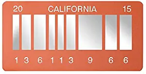 Movie Replica Prop From DeLorean 2015 Merchandise Memorabilia - Metal Vanity Prop License Plate