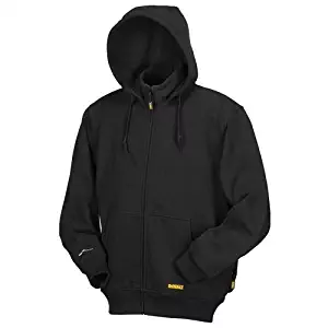 DEWALT DCHJ067B-S 20V/12V MAX Bare Hooded Heated Jacket, Black, Small