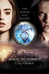 Mortal Instruments City Of Bones Two Worlds 24x36 Poster Movie Print